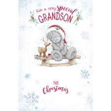 Special Grandson Me to You Bear Christmas Card Image Preview